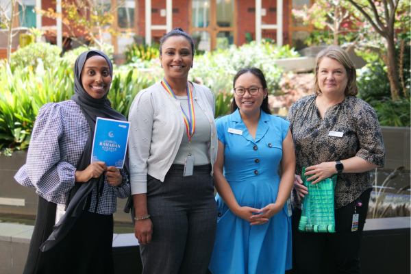 Austin Health staff supporting Muslim patients during Ramadan